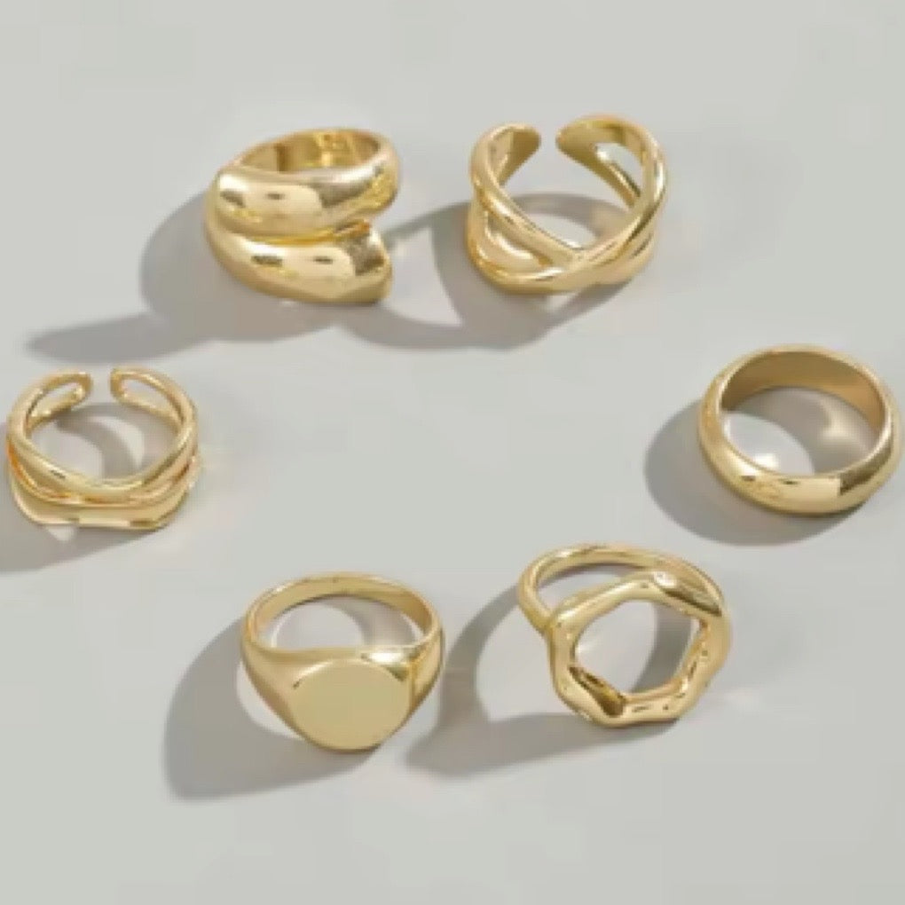 Gold rings