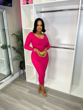 Load image into Gallery viewer, Mi amor pink dress